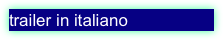trailer in italiano